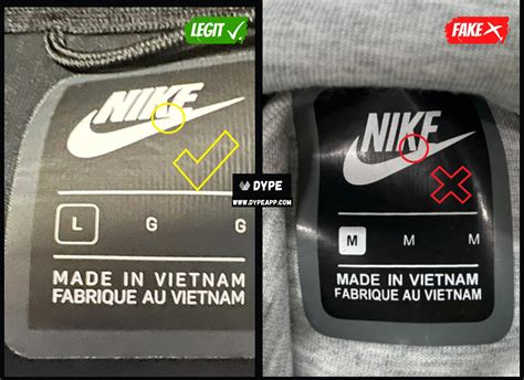 how to tell a fake nike tech|nike tech legit check.